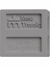 Conector em Porcelana 6mm 2P