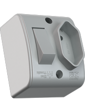 {produtos-mectronic::1 Interruptor + 1 Tomada 2P+T Convencionais}