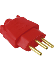 Plugue 180º 2P+T