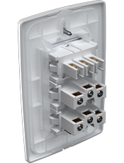 {produtos-mectronic::1 Interruptor Convencional + 2 Tomadas}