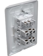 {produtos-mectronic::1 Interruptor Convencional + 2 Tomadas}