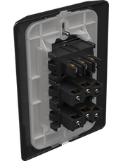 {produtos-mectronic::1 Interruptor Convencional + 2 Tomadas}