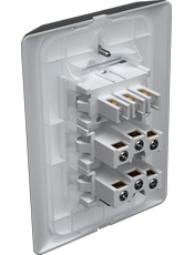 {produtos-mectronic::1 Interruptor Convencional + 2 Tomadas}