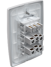 {produtos-mectronic::1 Interruptor Convencional + 2 Tomadas}