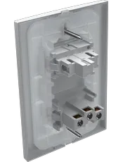 {produtos-mectronic::Conjunto 1 Interruptor Simples 20A Engate Soft+ 1 Tomada 2P+T 20A 250Vca com placa ON Branca}