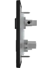 {produtos-mectronic::Conjunto 1 Interruptor Simples Soft 10A Engate Convencional + 1 Tomada 2P+T 20A}