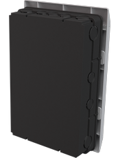 {produtos-mectronic::1x14 Disjuntores NENA em 2 Fileiras de 7&Dimensões: A 260 |B 385 |C 223 |D 350 |E 80}