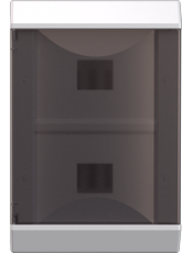 {produtos-mectronic::1x14 Disjuntores NENA em 2 Fileiras de 7&Dimensões: A 260 |B 385 |C 223 |D 350 |E 80}