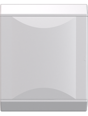 {produtos-mectronic::1x18 Disjuntores NEMA em 2 Fileiras de 9&Dimensões: A 310 |B 385 |C 280 |D 350 |E 80}
