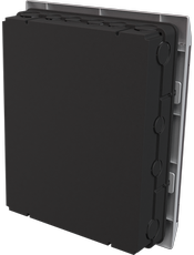 {produtos-mectronic::1x18 Disjuntores NEMA em 2 Fileiras de 9&Dimensões: A 310 |B 385 |C 280 |D 350 |E 80}