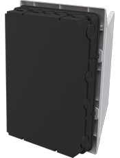 {produtos-mectronic::1x20 Disjuntores DIN em 2 Fileiras de 10&Dimensões: A 260 |B 385 |C 223 |D 350 |E 80}