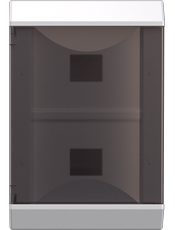 {produtos-mectronic::1x20 Disjuntores DIN em 2 Fileiras de 10&Dimensões: A 260 |B 385 |C 223 |D 350 |E 80}