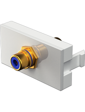 {produtos-mectronic::Conector Coaxial A+ V Azul }