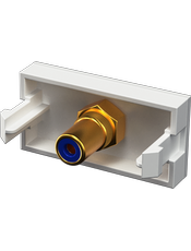 {produtos-mectronic::Conector Coaxial A+ V Azul }