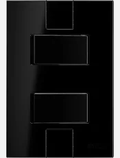 Conjunto 1 Interruptor Simples Soft + 1 Interruptor Paralelo Soft 10A/250Vca com placa Click Black
