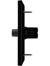 {produtos-mectronic::Conjunto 1 Dimmer Bivolt 110Vca/220Vca - 50/60Hz com placa Linha Click Black}